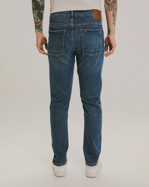 Jeans Skinny Azul Marino
